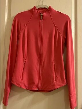 Athleta Salutation Jacket, Pink, Size Small